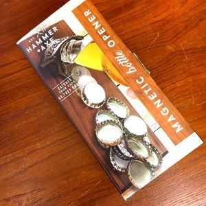 Hammer & Axe  Bottle Opener w/ magnet NWT